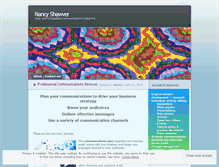 Tablet Screenshot of nancyshawver.com